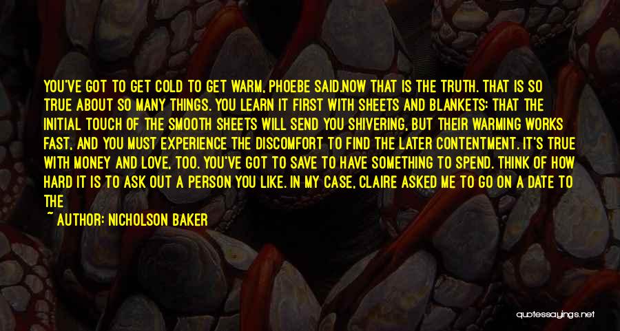 Contentment In Love Quotes By Nicholson Baker Contentment In Love Quotes By Nicholson Baker