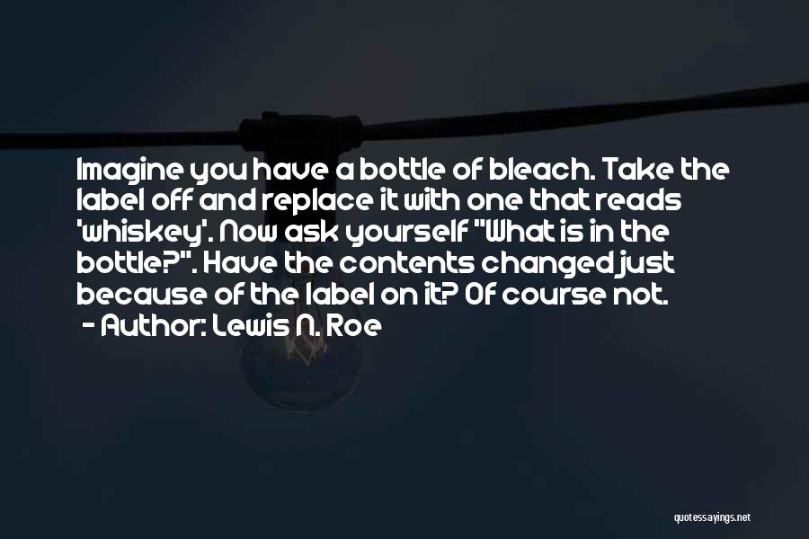 Contents Quotes By Lewis N. Roe