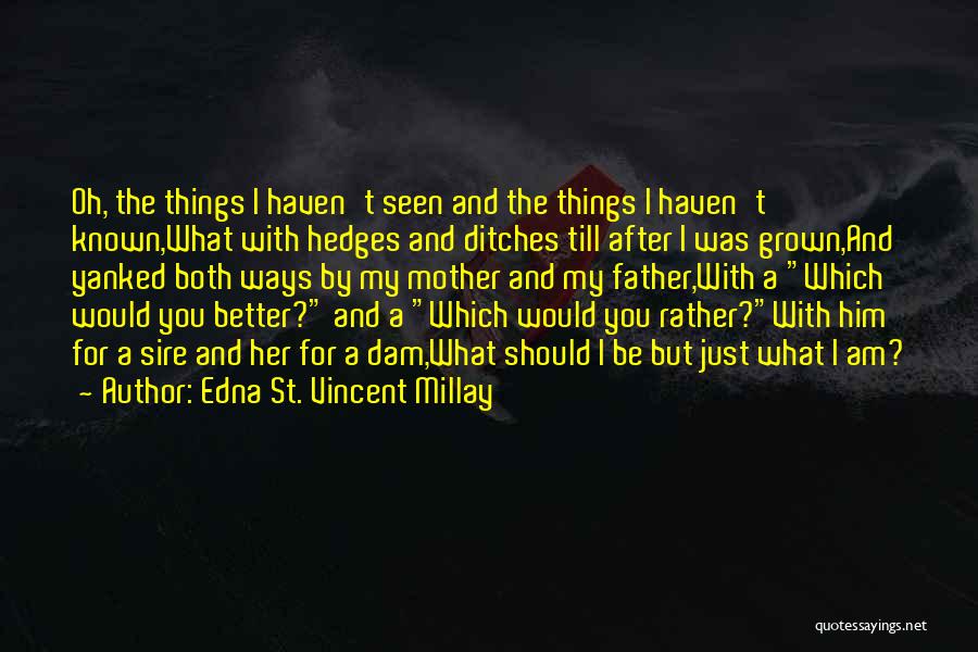 Contenu En Quotes By Edna St. Vincent Millay