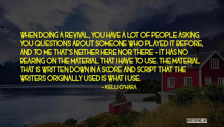 Contest Launch Quotes By Kelli O'Hara Contest Launch Quotes By Kelli O'Hara
