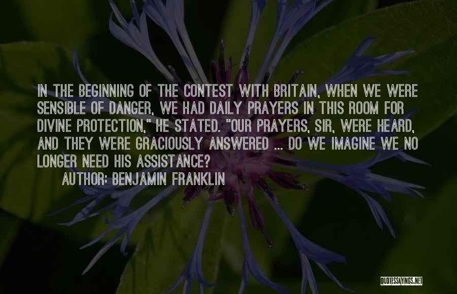 Contest Quotes By Benjamin Franklin
