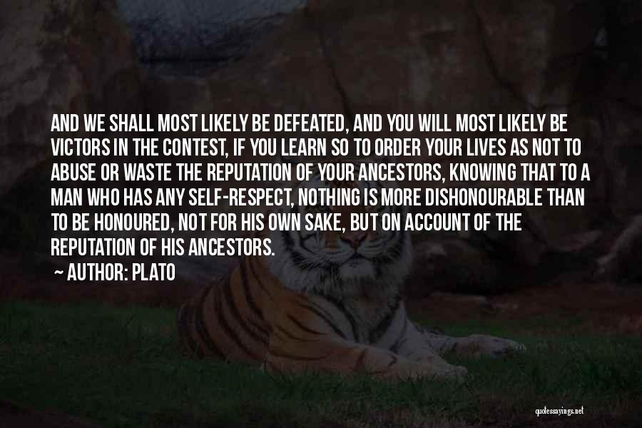 Contest Quotes By Plato