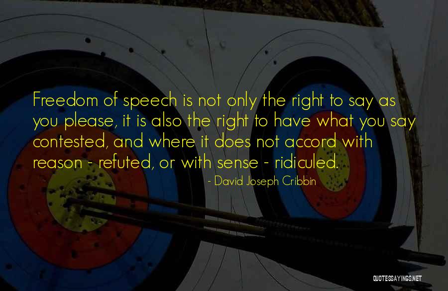 Contested Quotes By David Joseph Cribbin Contested Quotes By David Joseph Cribbin