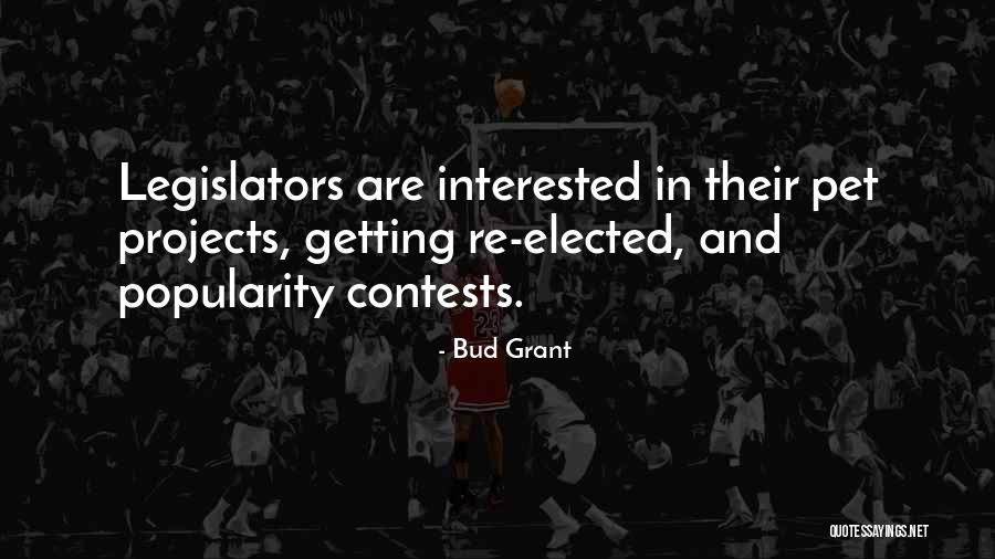 Contests Quotes By Bud Grant