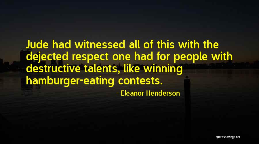 Contests Quotes By Eleanor Henderson Contests Quotes By Eleanor Henderson