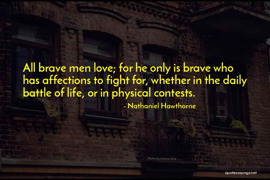 Contests Quotes By Nathaniel Hawthorne