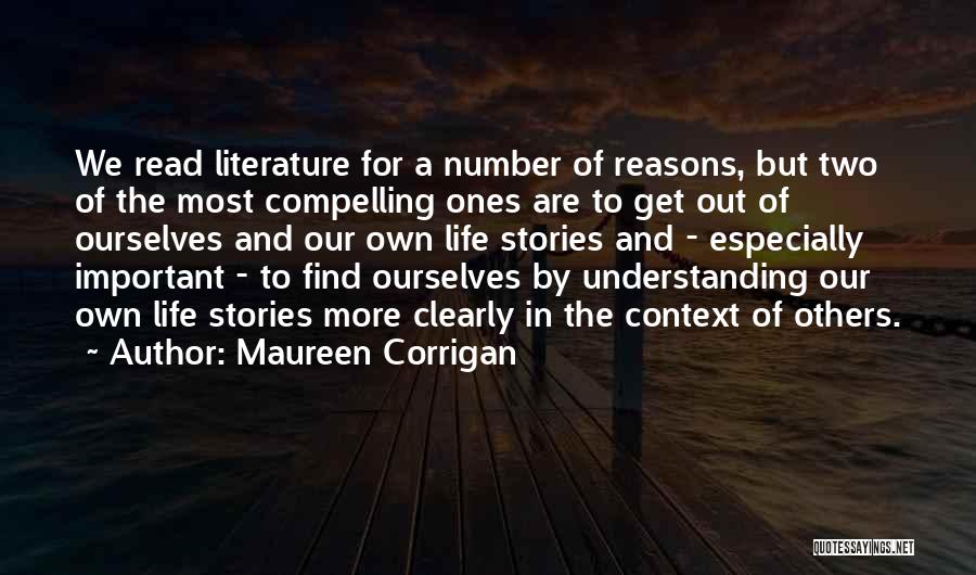 Context In Literature Quotes By Maureen Corrigan
