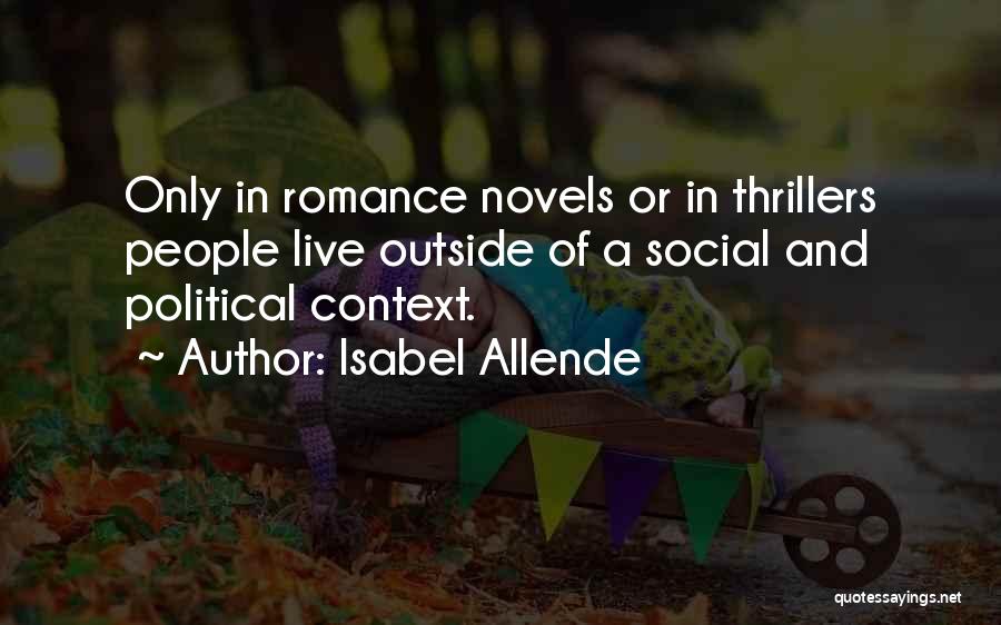 Context Quotes By Isabel Allende