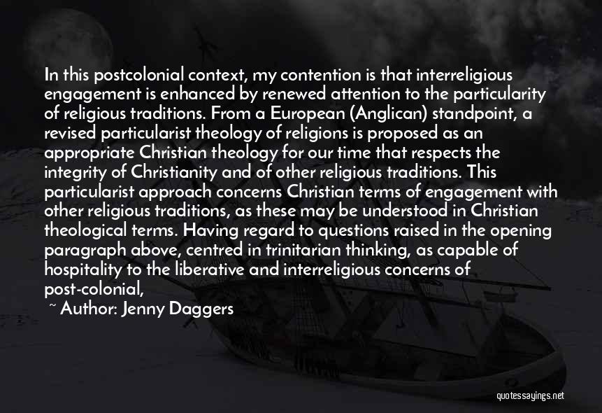 Context Quotes By Jenny Daggers