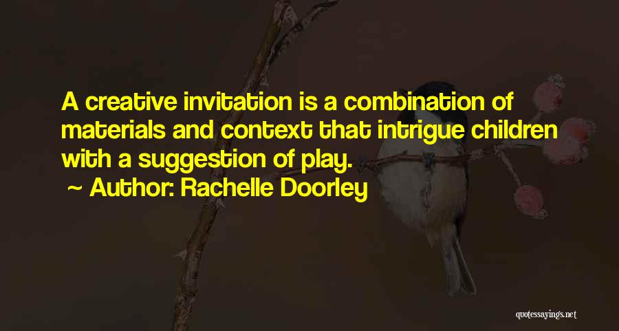 Context Quotes By Rachelle Doorley