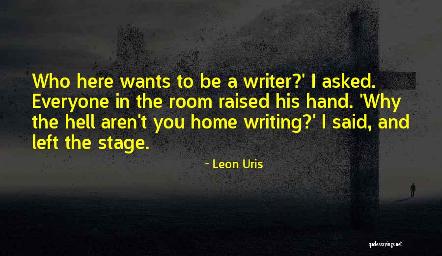 Contexts For Learning Quotes By Leon Uris Contexts For Learning Quotes By Leon Uris
