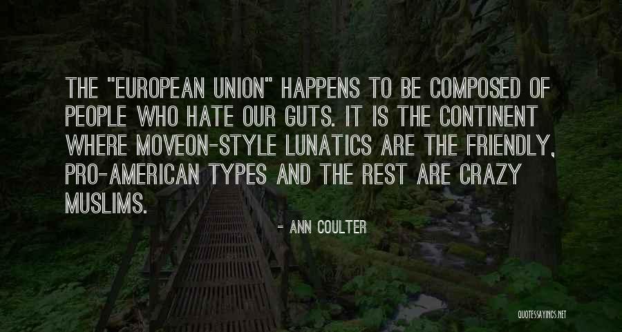 Continent Quotes By Ann Coulter Continent Quotes By Ann Coulter