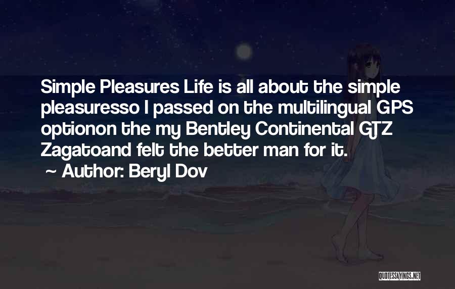 Continental Quotes By Beryl Dov