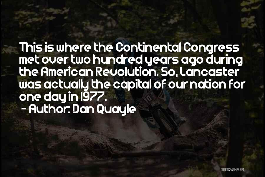 Continental Quotes By Dan Quayle