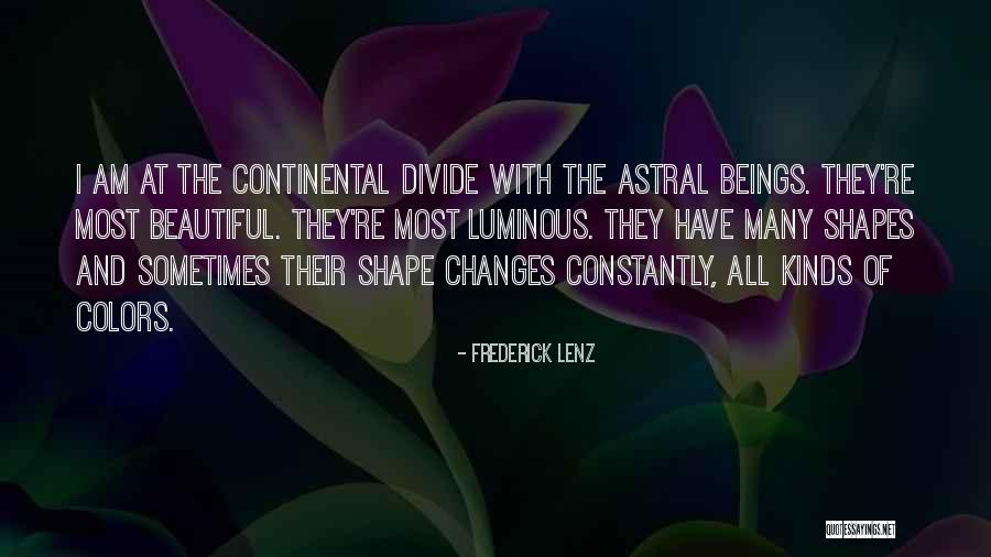 Continental Quotes By Frederick Lenz