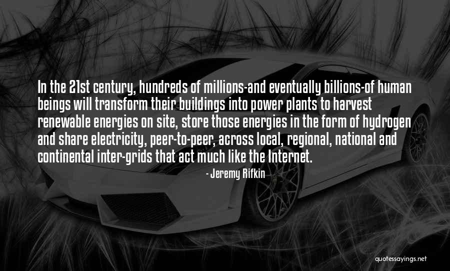 Continental Quotes By Jeremy Rifkin