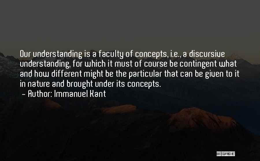 Contingent Quotes By Immanuel Kant