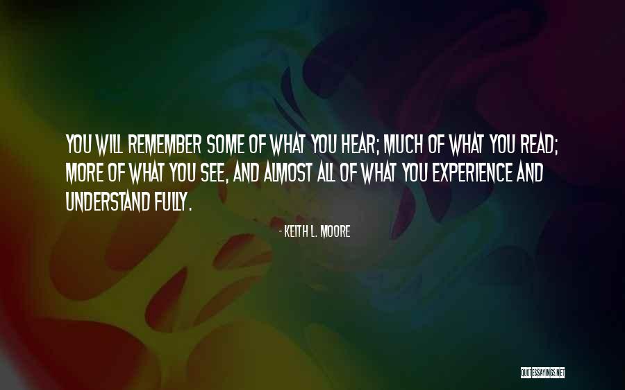 Continuamente Sinonimos Quotes By Keith L. Moore Continuamente Sinonimos Quotes By Keith L. Moore