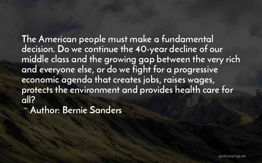 Continue Growing Quotes By Bernie Sanders