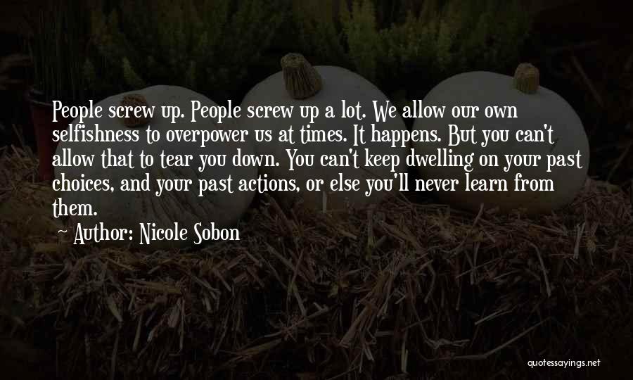 Continue Learning Quotes By Nicole Sobon