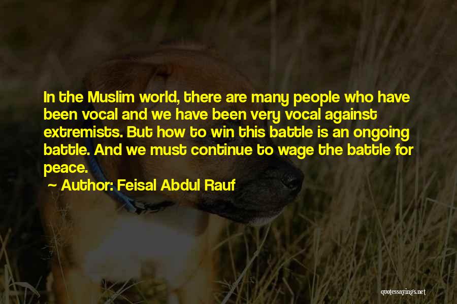 Continue Quotes By Feisal Abdul Rauf