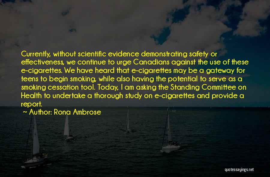 Continue Study Quotes By Rona Ambrose