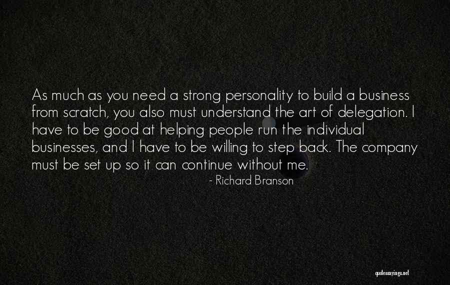 Continue To Build Quotes By Richard Branson