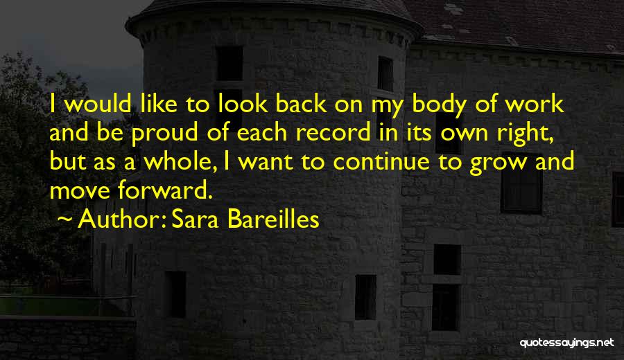 Continue To Grow Quotes By Sara Bareilles