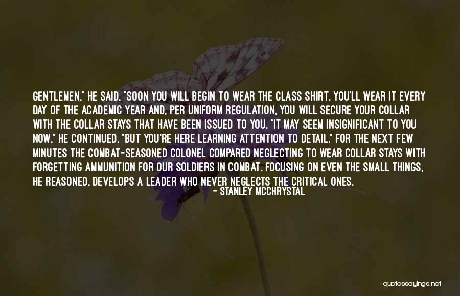 Continued Learning Quotes By Stanley McChrystal Continued Learning Quotes By Stanley McChrystal