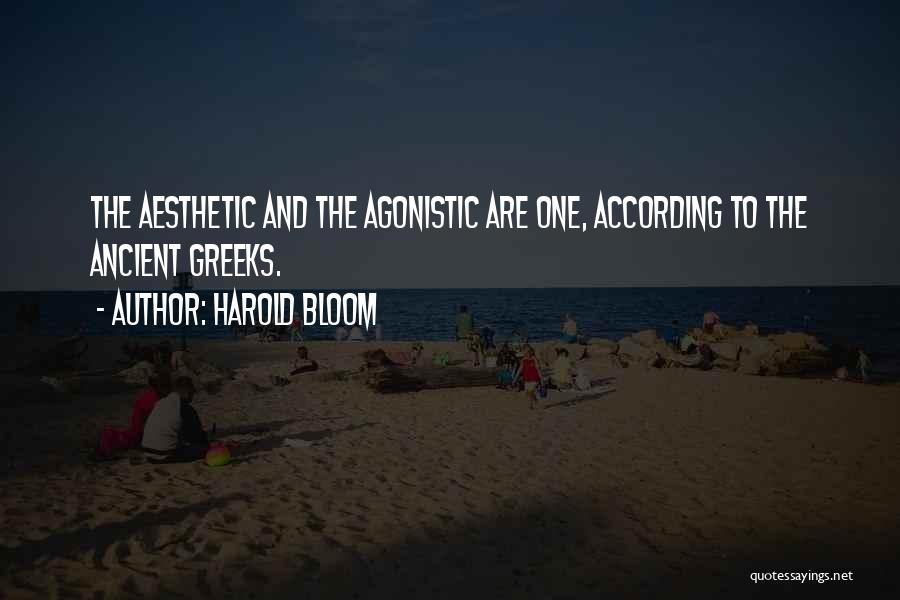 Continuity And Change Quotes By Harold Bloom