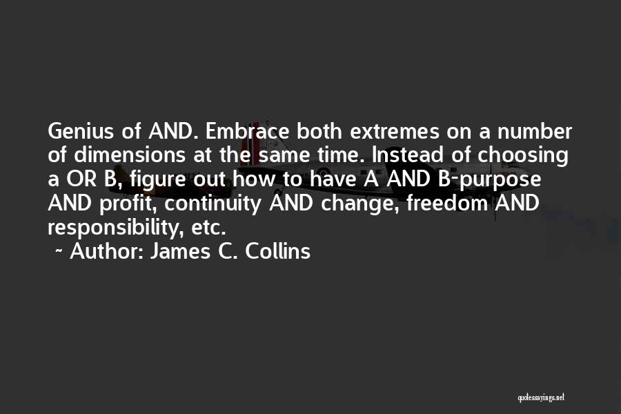 Continuity And Change Quotes By James C. Collins