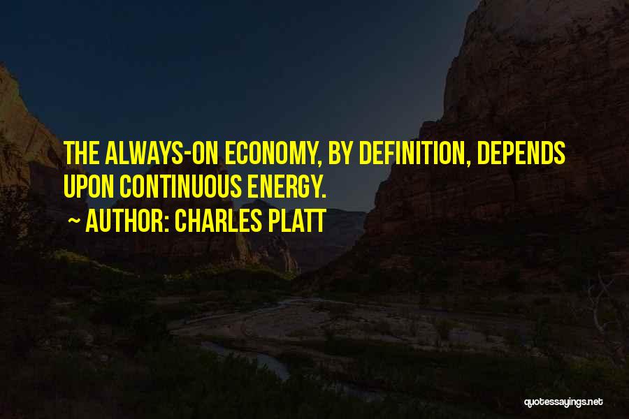 Continuous Quotes By Charles Platt
