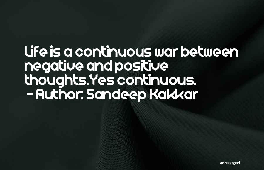 Continuous Quotes By Sandeep Kakkar