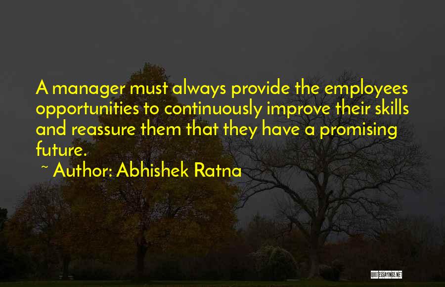 Continuously Improve Quotes By Abhishek Ratna