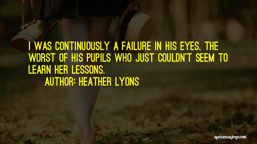 Continuously Quotes By Heather Lyons