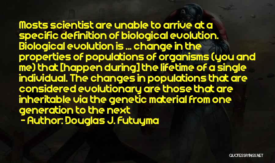 Continuum Kagame Quotes By Douglas J. Futuyma