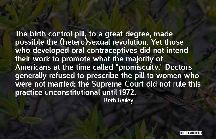 Contraceptives Pills Quotes By Beth Bailey Contraceptives Pills Quotes By Beth Bailey
