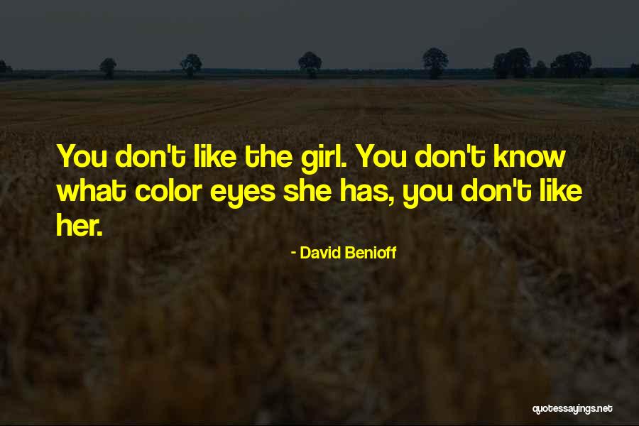 Contrack Watts Quotes By David Benioff Contrack Watts Quotes By David Benioff