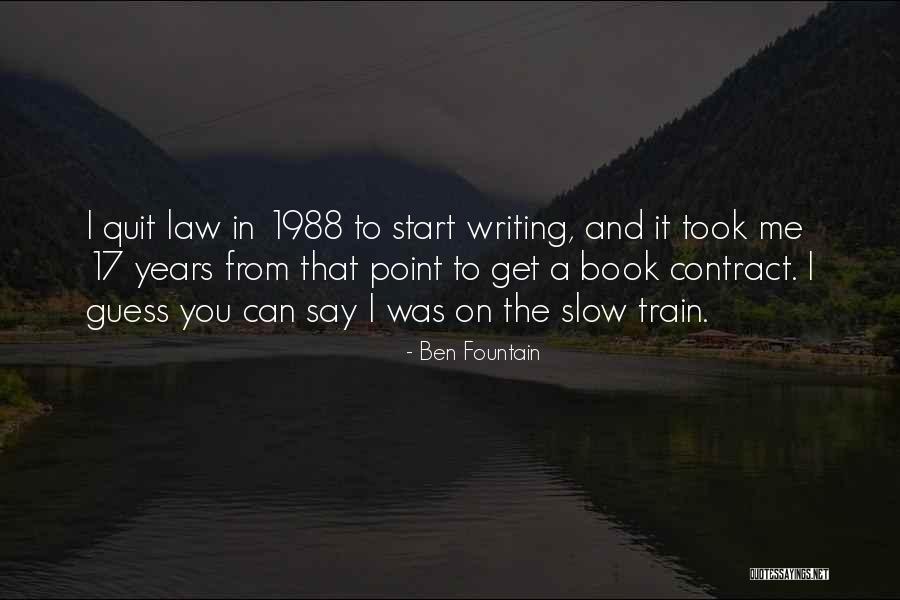 Contract Law Quotes By Ben Fountain Contract Law Quotes By Ben Fountain