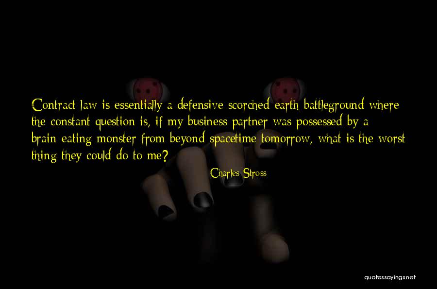 Contract Law Quotes By Charles Stross Contract Law Quotes By Charles Stross