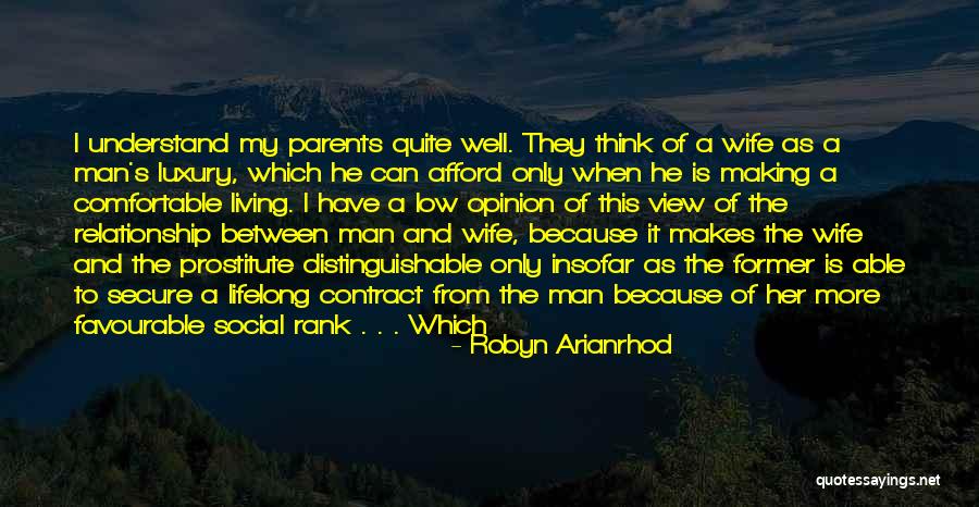 Contract Relationship Quotes By Robyn Arianrhod