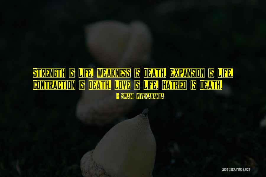 Contraction And Expansion Quotes By Swami Vivekananda Contraction And Expansion Quotes By Swami Vivekananda
