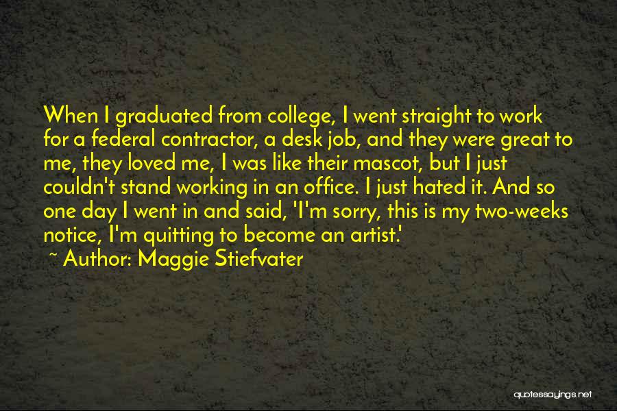 Contractor Quotes By Maggie Stiefvater