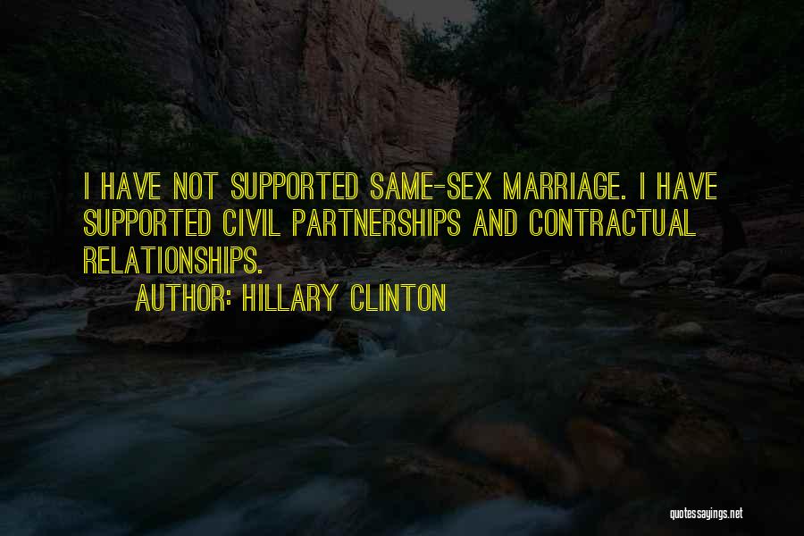 Contractual Quotes By Hillary Clinton