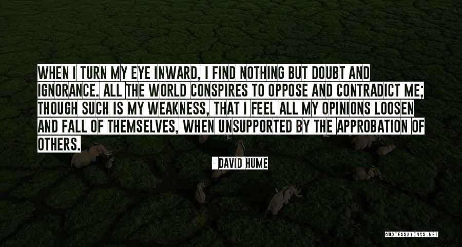 Contradict Quotes By David Hume