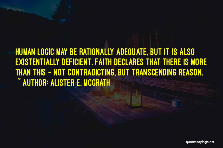 Contradicting Quotes By Alister E. McGrath