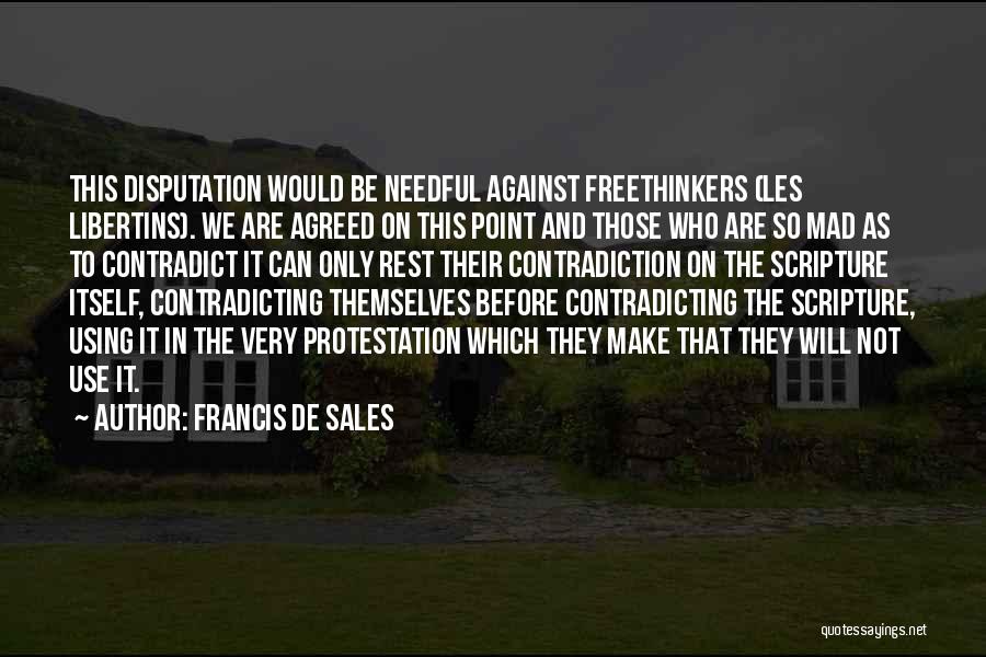 Contradicting Quotes By Francis De Sales