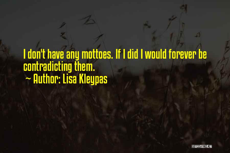Contradicting Quotes By Lisa Kleypas