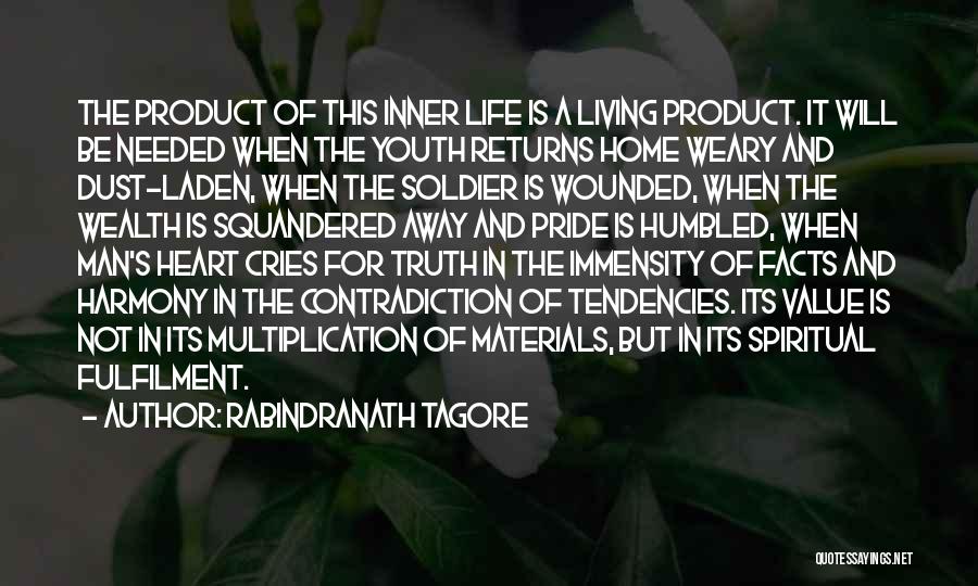 Contradiction In Life Quotes By Rabindranath Tagore