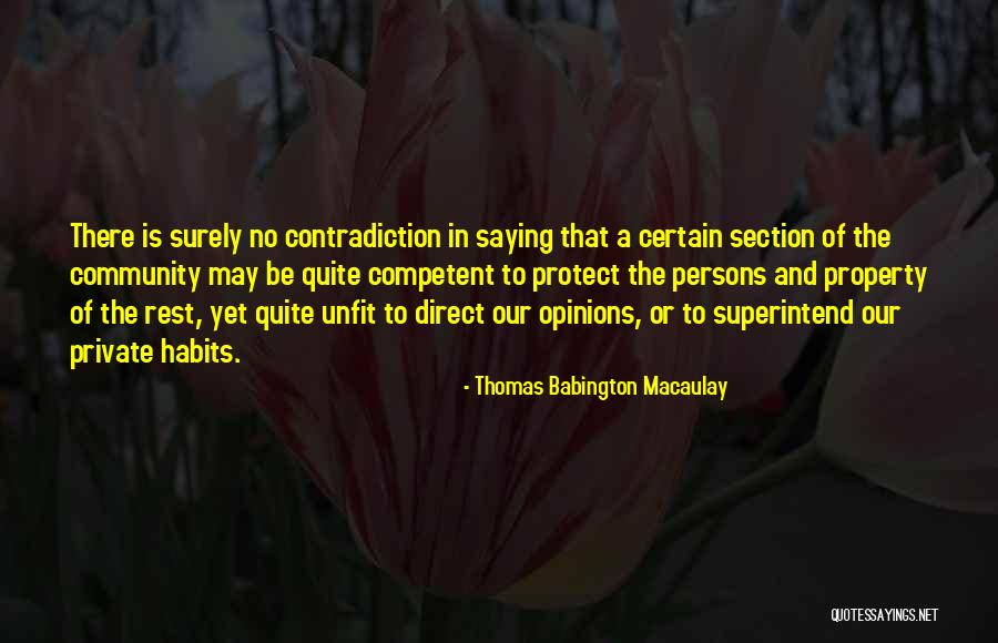 Contradiction Quotes By Thomas Babington Macaulay Contradiction Quotes By Thomas Babington Macaulay